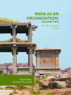 cover image of India as an Organization